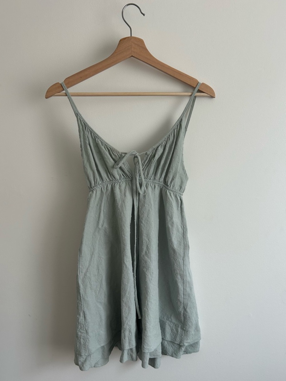 SHEIN Light Sage Green Cami Dress
